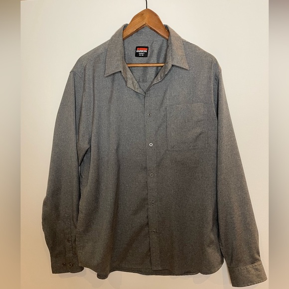 Karbon long sleeved shirt, Medium, grey. - Picture 1 of 5